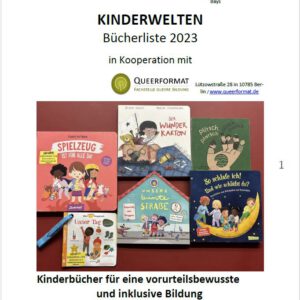 Kinderbücher für eine vorurteilsbewusste und inklusive Bildung bis 3 Jahre (2023)